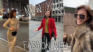 #VLOG 25 - vine al NYFW 👠😍✨ Semana de la moda en Nueva York | Vestidos, peinados, karaoke y amigas