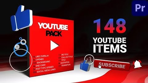 148 Premiere pro subscribe like bell button free template