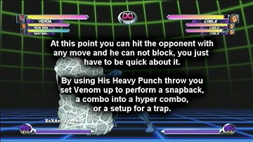 Marvel Vs. Capcom 2: Venom Evolved - Throws