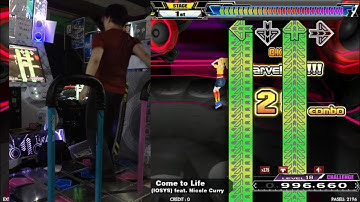 [DDR A] Come to Life [Single-CHALLENGE] 1GREAT(Last Note)by DDR-KOJI