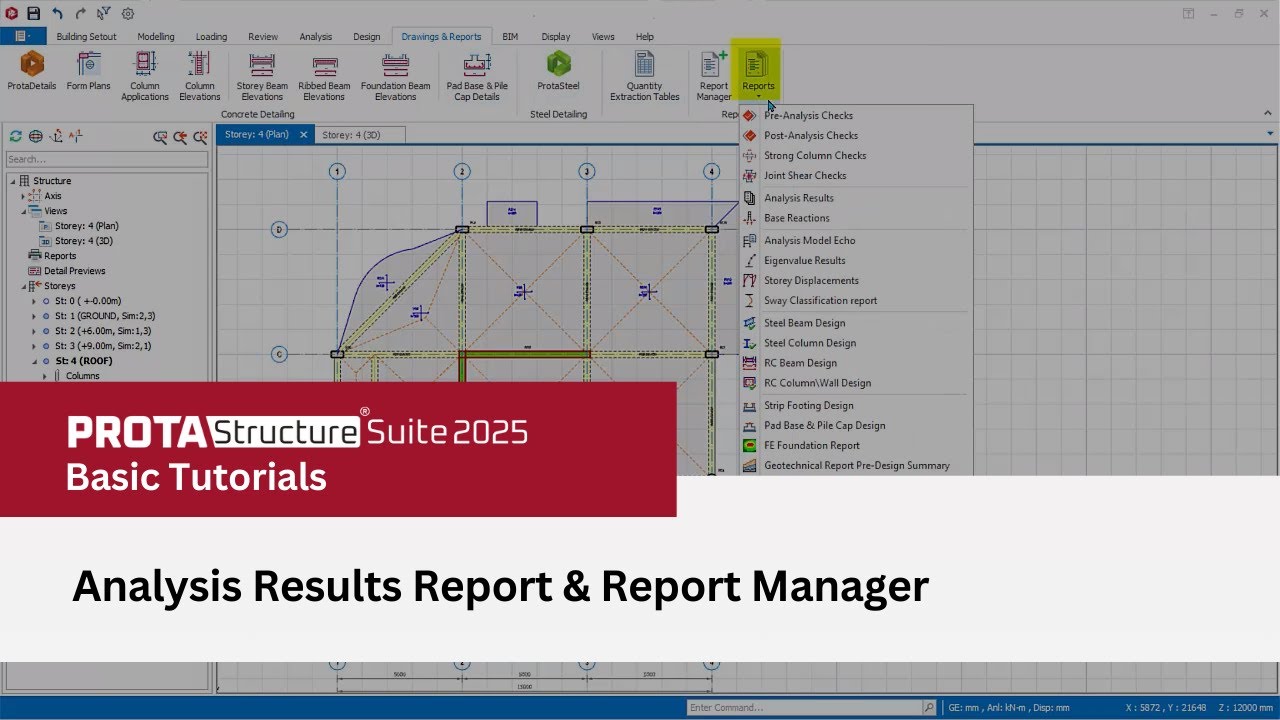 16 – Analysis Results Report & Report Manager - YouTube