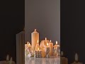 pillar candle burning | pillar candle video | #shorts #pillarcandle #diy @wickbondcandle #candle