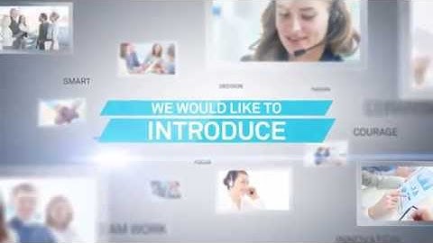 Company Profile Video Sample - After Effect Template
