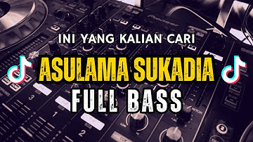 DJ ASU LAMA SUKA DIA REMIX FULL BASS VIRAL TIKTOK TERBARU 2023 | DJ TERNYATA KO NAMA TANIA
