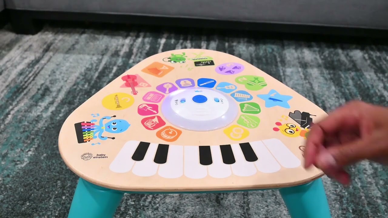 Mesinha Musical Piano Brinquedo Sonoro