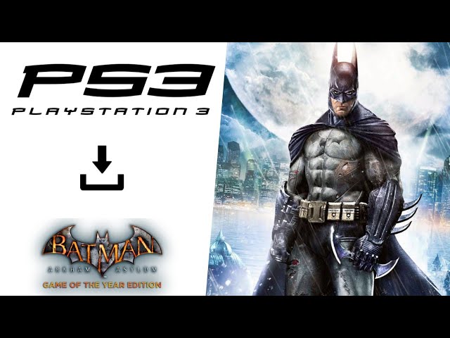 Batman: Arkham Asylum Game of the Year Playstation 3 Game