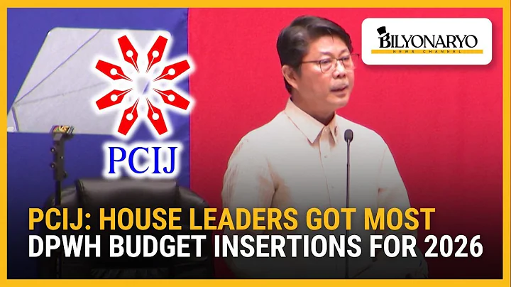 House leaders top insertions in 2026 DPWH budget despite leadership changes, says PCIJ