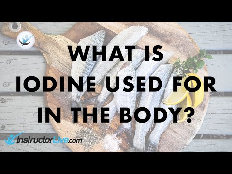 What is Iodine Used for In the