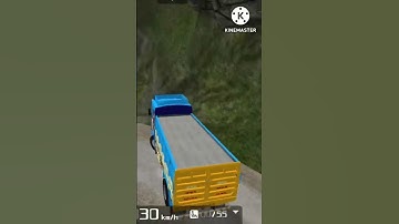 hill road map lorry driver