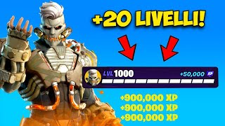 XP GLITCH | COME FARE XP E ARRIVARE SUBITO AL LIVELLO 200 SU FORTNITE