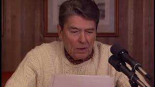 President Reagan's Radio Address on the State of the Union on January 24, 1987