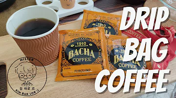 [Simple, Quick & Easy] Drip Bag Coffee - BACHA CUBA TURQUINO 100% ARABICA