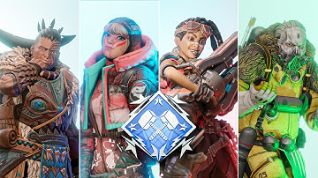 Getting the 4000 DAMAGE BADGE on EVERY LEGEND in Apex Legends (Defensive Legends Edition)