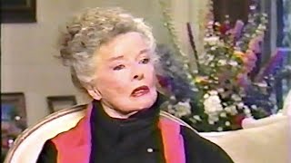 Katharine Hepburn interview with Katie Couric 1991