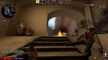 1v2 AWP ace clutch (1 bullet left)