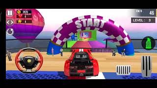 red ferarri stunt video ramp racing#ramp #racinggames