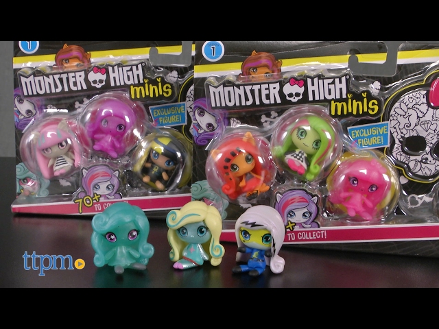 Monster High Minis Season 1 3-Pack from Mattel 