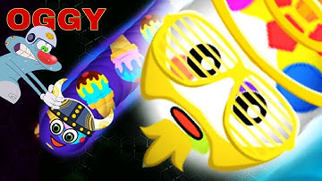 Wormate io OGGY | Snake Game Biggest Worm | OGGY and Jack  Wormate.io