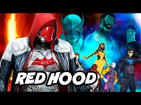 Young Justice Season 3 Red Hood Scene and Batman Damian Wayne Easter Eggs