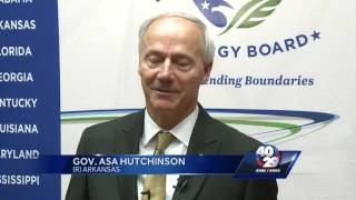 Governor Hutchinson on Springdale student killed