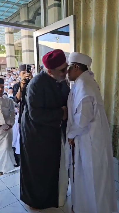 Abu Mudi Bersama Syekh Dr. Abdul Latif Foudah (Ulama Mutakallimin Yordania  Ahli Ilmu Kalam