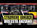 PAURA SUL BUS: STRANIERO UBRIACO AGGREDISCE ANZIANO. L’AUTISTA FERMA IL MEZZO E LO SALVA - BERGAMO 