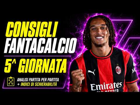 FANTACALCIO TIPS MATCHDAY 5 2026-27 | Who to start? [Match-by-match analysis]
