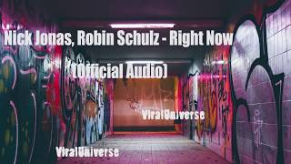 Nick Jonas, Robin Schulz Right Now official song