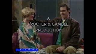 WOC Tape 1355 End Credit Announcements Compilation - 1985