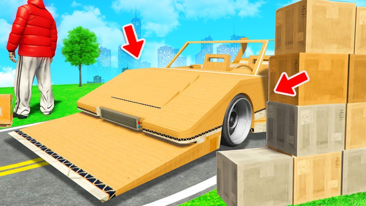 SELTENES KARTON AUTO GEFUNDEN in GTA 5! (Hide & Seek)