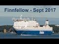 Finnfellow departing Naantali, Finland - September 2017