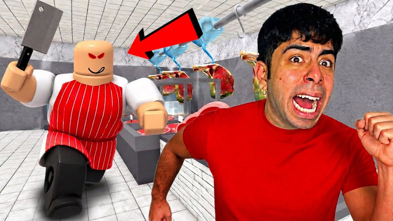 ΕΝΑΣ ΚΡΕΟΠΩΛΗΣ ΜΕ ΚΥΝΗΓΑΕΙ ΣΤΟ ROBLOX!