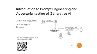 Prompt Engineering, and Adversarial testing of Generative AI by Arthur Kakande (Theory)