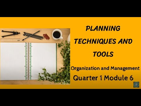 Video: Hvad er de forskellige teknikker og værktøjer i planlægningen?