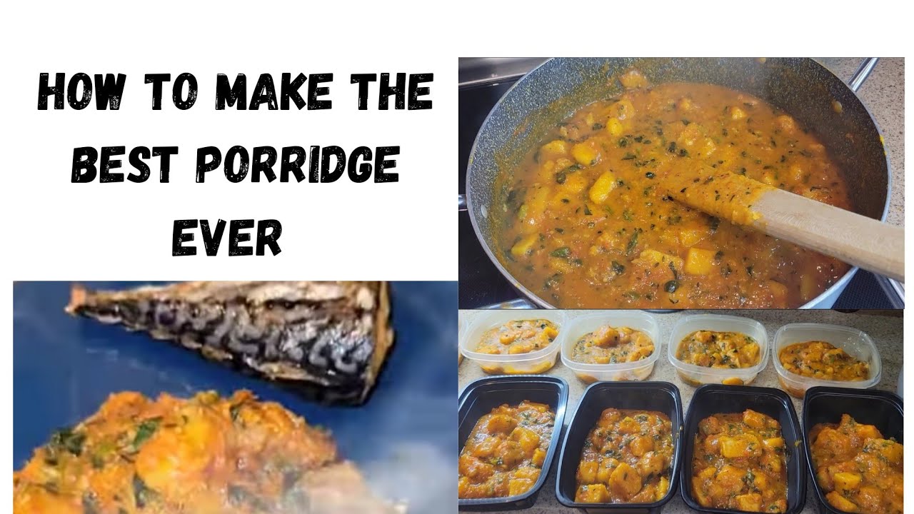 HOW TO MAKE YAM PORRIDGE NIGERIANS IN WINNIPEG CANADA YouTube