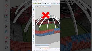 Celebrity The quickest way to design a stadium roof in SketchUp using the extrusion tools. Wealth