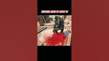 Finishing move by Ghost 47 || Cod mw3 . #codblackops6 #codwarzone #callofduty #callofdutyblackops6