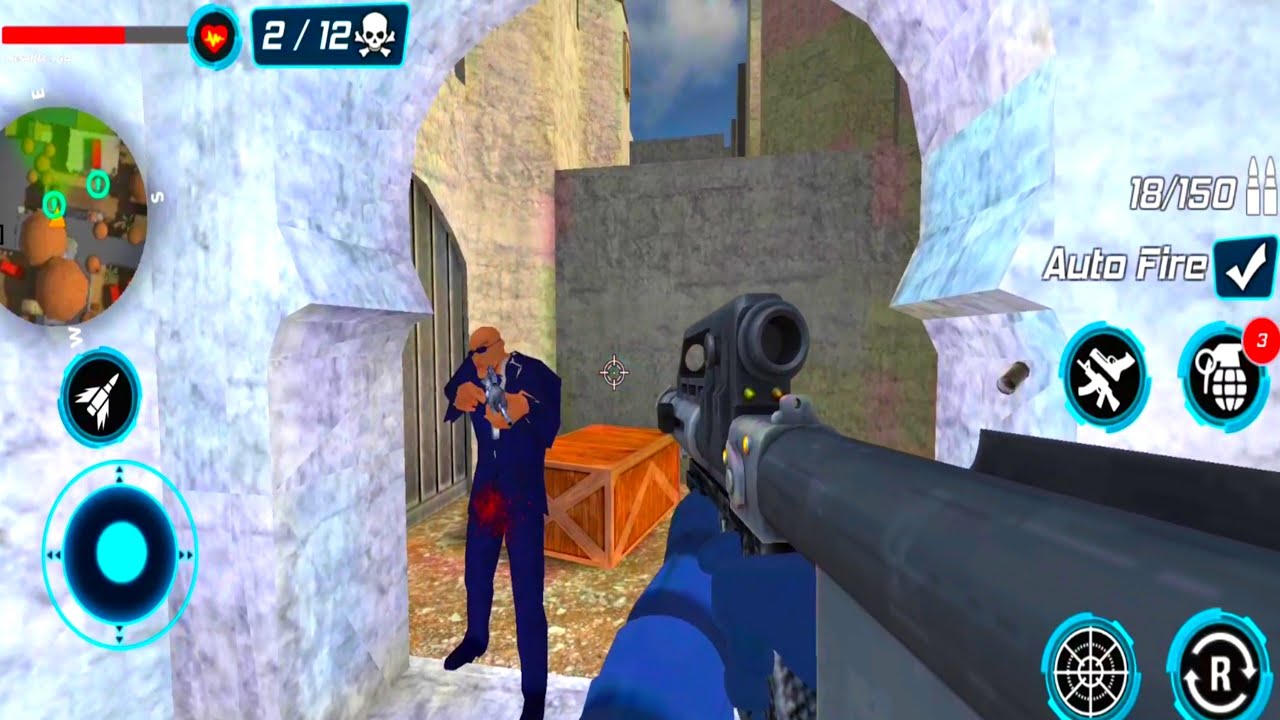 Combat Shooter Critical Gun Shooting Strike 2020 - Shooting Games Android