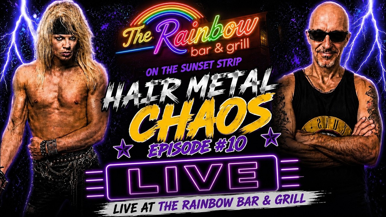 Watch Hair Metal Chaos LIVE #10 | LIVE At The Rainbow Bar & Grill on YouTube Watch Hair Metal Chaos LIVE #10 | LIVE At The Rainbow Bar & Grill on YouTube