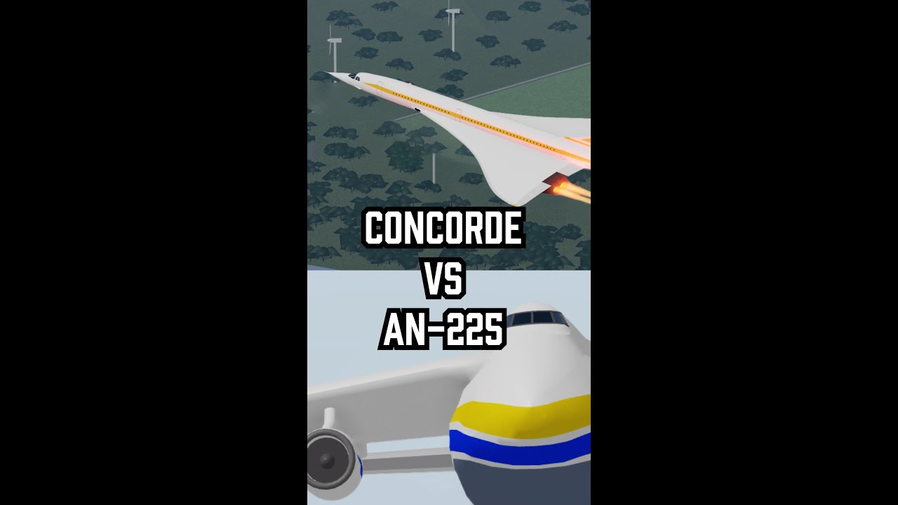 CONCORDE vs AN-225 [Aeronautica] 