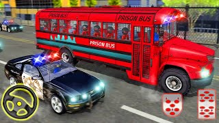 Stickman Police Prisoner Transport Simulator - City Police Bus Driving | Android Gameplay screenshot 2