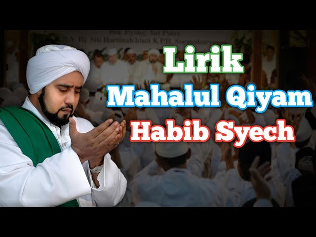Lirik Mahalul Qiyam Habib Syech class=