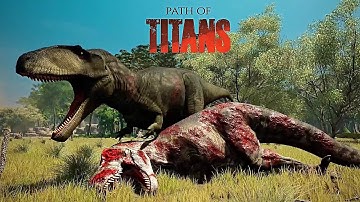 The Terror of the Tropical Savannah - Path of Titans semi-realism