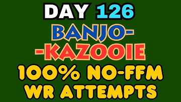 World Record Attempts | Day 126 of Banjo-Kazooie 100% No FFM Speedruns (N64) | PB of 1:59:35