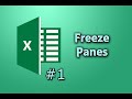 How To Use The Freeze Panes Options In Microsoft Excel