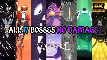 Constance - All 17 Bosses (No Damage) + Ending [4K]