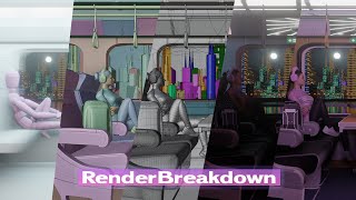 Famous Infinite Journeys Challenge | Breakdown + Final Render [Blender, Eevee ] Wealth