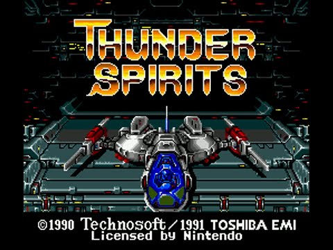 Thunder Spirits (SNES) Полное Прохождение