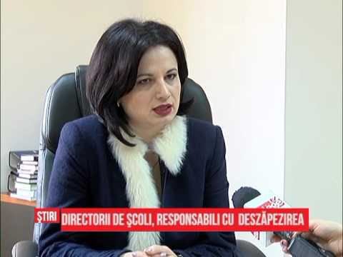 Directorii de școli, responsabili cu deszăpezirea