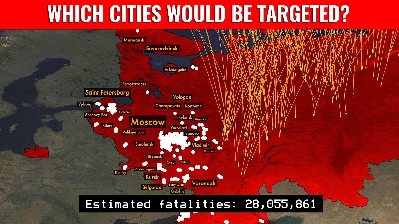 Which Cities Would the US Target in a Nuclear War?